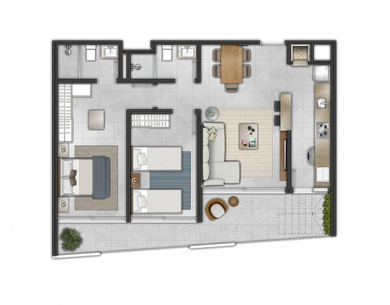 Imagem Apartamento com 3 Quartos à Venda, 122 m² em Centro - Torres Imagem Apartamento com 3 Quartos à Venda, 122 m² em Centro - Torres