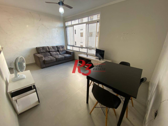 Imagem Apartamento com 1 Quarto para Alugar, 45 m² em Gonzaga - Santos