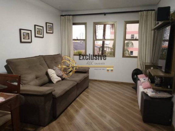 Apartamento com 2 Quartos à Venda, 86 m² em Vila Homero Thon - Santo André