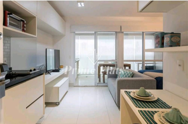 Imagem Apartamento com 1 Quarto para Alugar, 33 m² em Brooklin Paulista - São Paulo Imagem Apartamento com 1 Quarto para Alugar, 33 m² em Brooklin Paulista - São Paulo