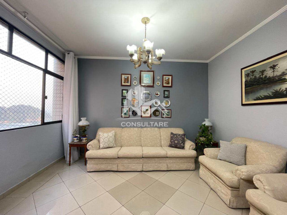 Imagem Apartamento com 3 Quartos para Alugar, 140 m² em José Menino - Santos