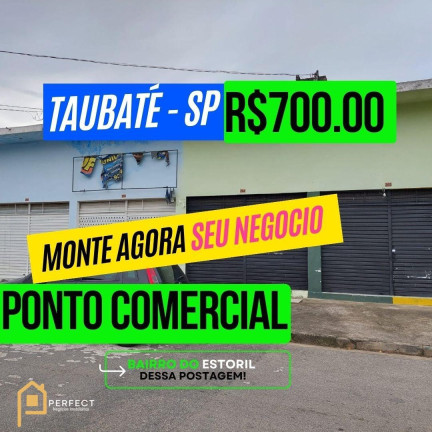 Sala Comercial para Alugar, 40 m² em Residencial Estoril - Taubaté