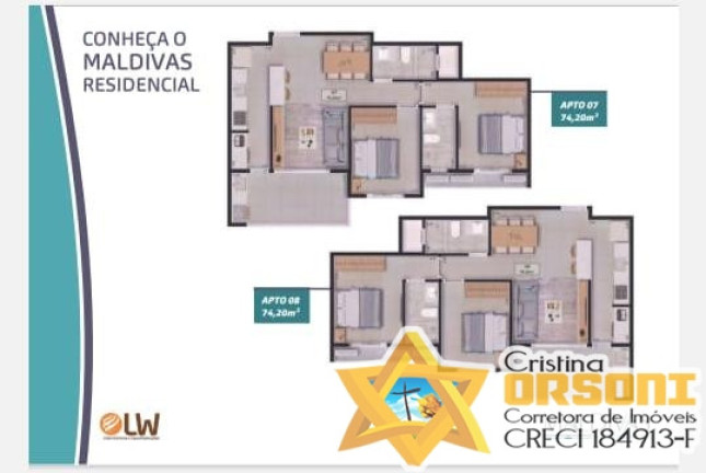 Imagem Apartamento com 2 Quartos à Venda, 74 m² em Parque Vivamar - Ubatuba Imagem Apartamento com 2 Quartos à Venda, 74 m² em Parque Vivamar - Ubatuba