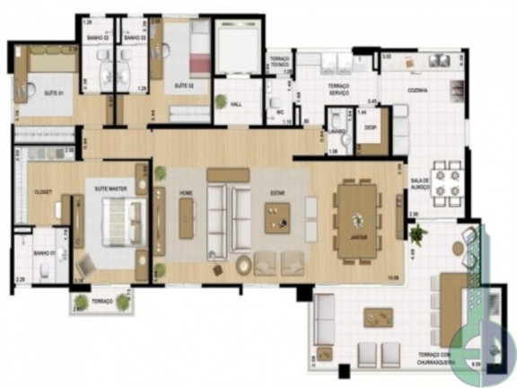 Imagem Imóvel com 4 Quartos à Venda, 186 m² em Santa Paula - Sao Caetano Do Sul