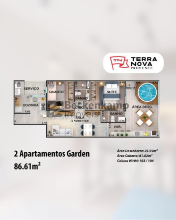 Imagem Apartamento com 2 Quartos à Venda, 86 m² em Jardim Amália - Volta Redonda