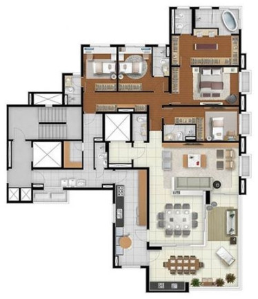 Imagem Apartamento com 4 Quartos à Venda, 258 m² em Perdizes - São Paulo