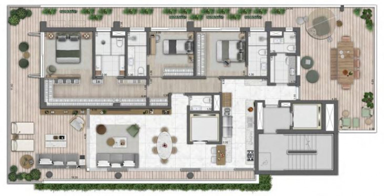 Imagem Apartamento com 3 Quartos à Venda, 178 m² em Jardins - São Paulo Imagem Apartamento com 3 Quartos à Venda, 178 m² em Jardins - São Paulo