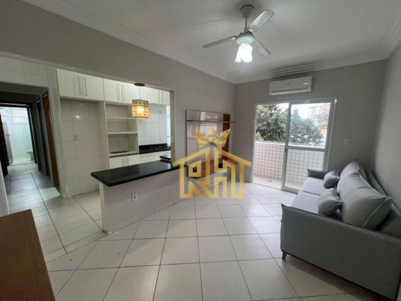 Apartamento com 2 Quartos à Venda, 60 m² em Guilhermina - Praia Grande