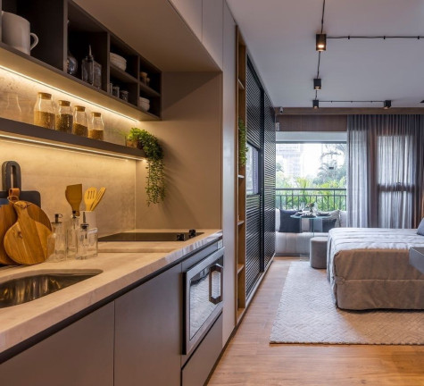 Imagem Apartamento com 2 Quartos à Venda, 56 m² em Brooklin Novo - São Paulo Imagem Apartamento com 2 Quartos à Venda, 56 m² em Brooklin Novo - São Paulo