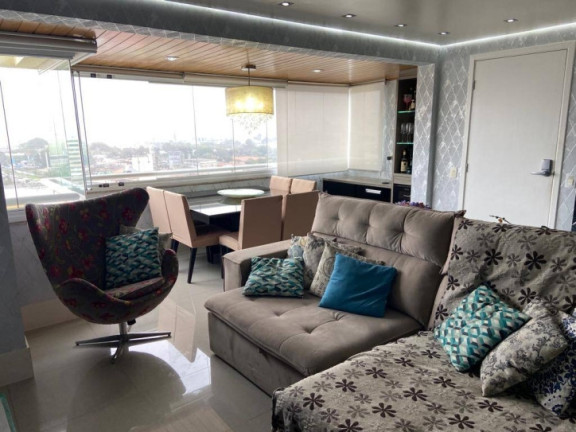 Imagem Apartamento com 3 Quartos à Venda, 128 m² em Vila Gilda - Santo André Imagem Apartamento com 3 Quartos à Venda, 128 m² em Vila Gilda - Santo André