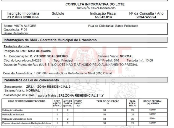 Imagem Terreno à Venda, 390 m² em Vista Alegre - Curitiba Imagem Terreno à Venda, 390 m² em Vista Alegre - Curitiba