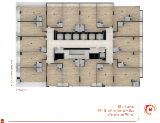 Imagem Sala Comercial à Venda, 44 m² em água Verde - Curitiba Imagem Sala Comercial à Venda, 44 m² em água Verde - Curitiba