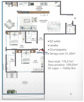 Imagem Apartamento com 2 Quartos à Venda, 176 m² em Jurerê - Florianópolis Imagem Apartamento com 2 Quartos à Venda, 176 m² em Jurerê - Florianópolis