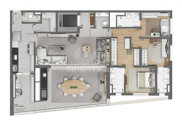 Imagem Apartamento com 4 Quartos à Venda, 158 m² em Brooklin Paulista - São Paulo
