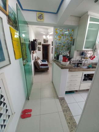 Imagem Apartamento com 1 Quarto à Venda, 65 m² em Gonzaga - Santos
