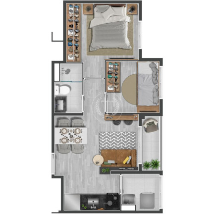Imagem Apartamento com 1 Quarto à Venda, 29 m² em Butantã - São Paulo