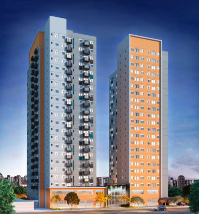 Imóvel com 2 Quartos à Venda, 34 m² em Santo Amaro - São Paulo