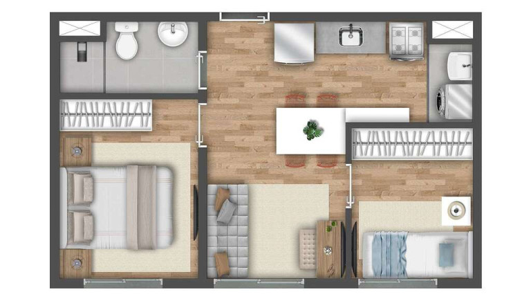 Imagem Apartamento com 1 Quarto à Venda, 26 m² em Vila Das Belezas - São Paulo Imagem Apartamento com 1 Quarto à Venda, 26 m² em Vila Das Belezas - São Paulo