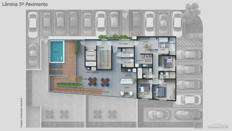 Imagem Apartamento com 2 Quartos à Venda, 58 m² em Bancários - João Pessoa