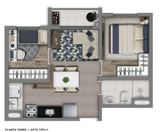 Imagem Imóvel com 2 Quartos à Venda, 36 m² em Vila Guilherme - São Paulo