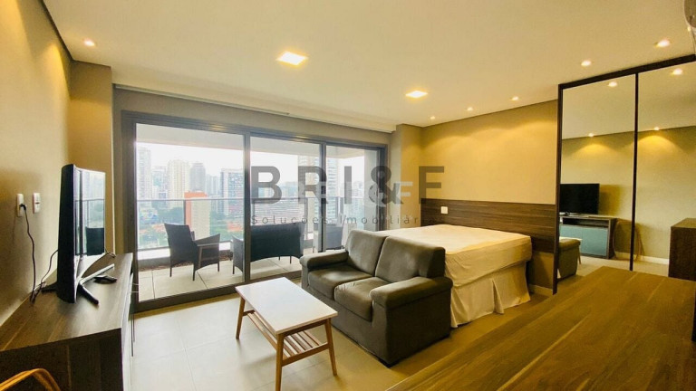 Apartamento com 1 Quarto para Alugar, 41 m² em Brooklin - São Paulo