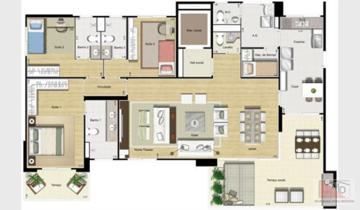 Imagem Apartamento com 3 Quartos à Venda, 162 m² em Lapa - São Paulo Imagem Apartamento com 3 Quartos à Venda, 162 m² em Lapa - São Paulo