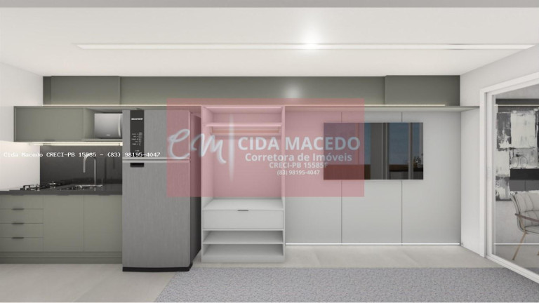 Imagem Flat com 1 Quarto à Venda, 25 m² em Bessa - João Pessoa