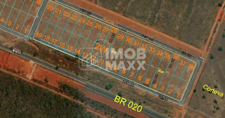 Imagem Terreno à Venda, 1.000 m² em 3º Setor Industrial - Formosa Imagem Terreno à Venda, 1.000 m² em 3º Setor Industrial - Formosa