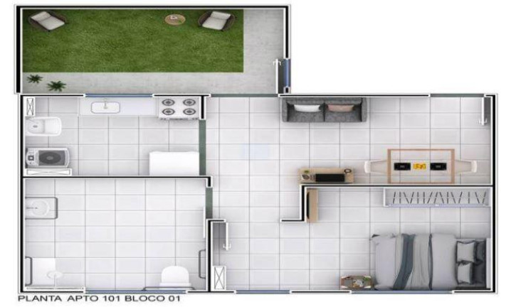Imagem Apartamento com 2 Quartos à Venda, 40 m² em Três Pontes - Itaboraí Imagem Apartamento com 2 Quartos à Venda, 40 m² em Três Pontes - Itaboraí