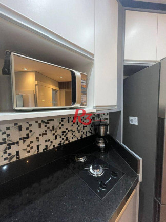Imagem Apartamento com 1 Quarto para Alugar, 42 m² em Gonzaga - Santos Imagem Apartamento com 1 Quarto para Alugar, 42 m² em Gonzaga - Santos