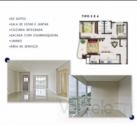 Imagem Apartamento com 2 Quartos à Venda, 85 m² em Fazenda - Itajaí Imagem Apartamento com 2 Quartos à Venda, 85 m² em Fazenda - Itajaí