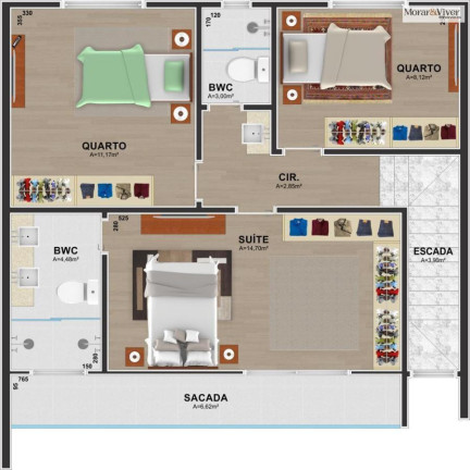 Imagem Casa com 3 Quartos à Venda, 120 m² em Cidade Jardim - São José Dos Pinhais