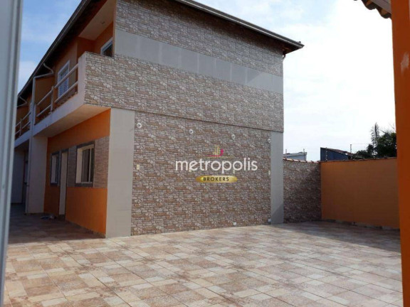 Sobrado com 2 Quartos à Venda, 75 m² em Balneário Itaguaí - Mongaguá