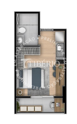 Imagem Apartamento com 1 Quarto à Venda, 36 m² em Alto Da Boa Vista - São Paulo