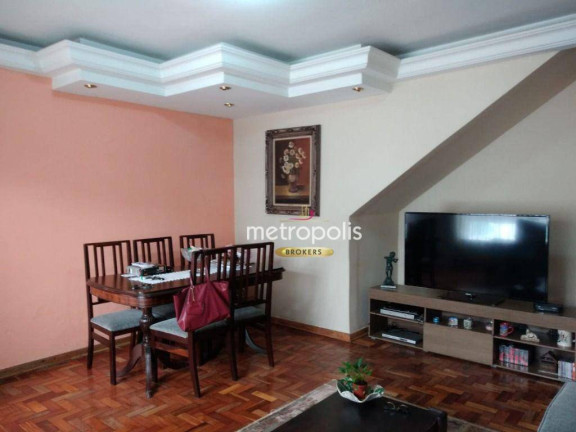 Imagem Sobrado com 3 Quartos à Venda, 165 m² em Jardim - Santo André
