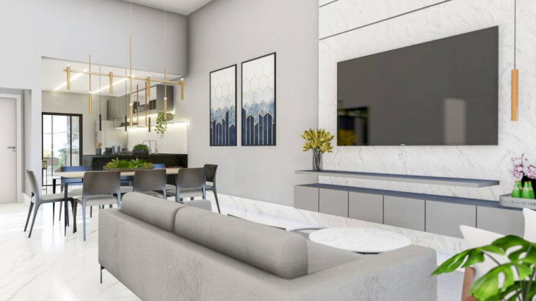 Imagem Casa com 3 Quartos à Venda, 116 m² em Jardim Imperial - Atibaia