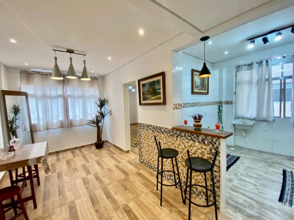 Imagem Apartamento com 1 Quarto à Venda, 40 m² em Gonzaga - Santos