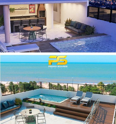 Imagem Apartamento com 1 Quarto à Venda, 19 m² em Cabo Branco - João Pessoa