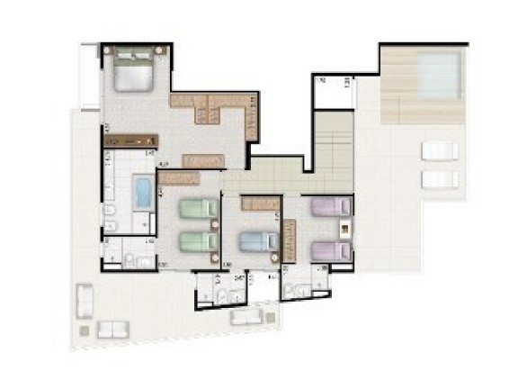 Imagem Apartamento com 4 Quartos à Venda, 219 m² em Campo Belo - São Paulo Imagem Apartamento com 4 Quartos à Venda, 219 m² em Campo Belo - São Paulo