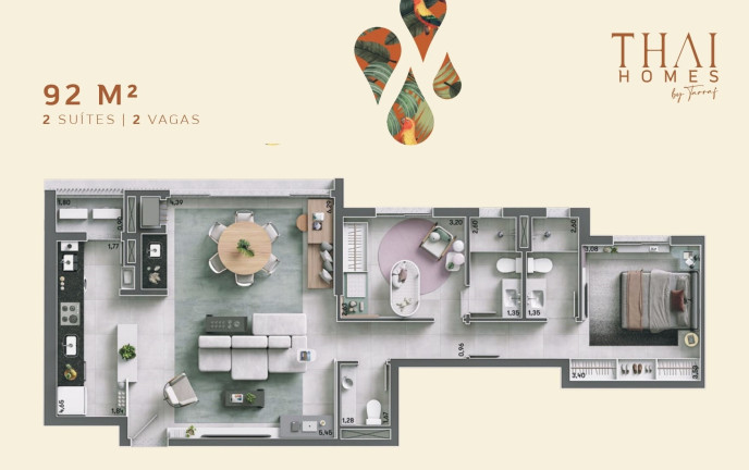 Imagem Imóvel com 2 Quartos à Venda, 92 m² em Ilhas Do Sul - Ribeirão Preto Imagem Imóvel com 2 Quartos à Venda, 92 m² em Ilhas Do Sul - Ribeirão Preto