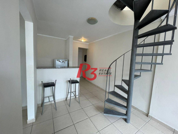 Imagem Cobertura com 2 Quartos à Venda ou Locação, 105 m² em José Menino - Santos Imagem Cobertura com 2 Quartos à Venda ou Locação, 105 m² em José Menino - Santos