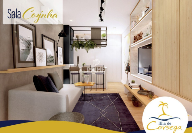 Imagem Apartamento com 2 Quartos à Venda, 56 m² em Martim De Sa - Caraguatatuba