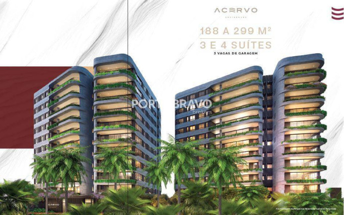 Apartamento com 4 Quartos à Venda, 246 m² em Alphaville Conde I - Barueri