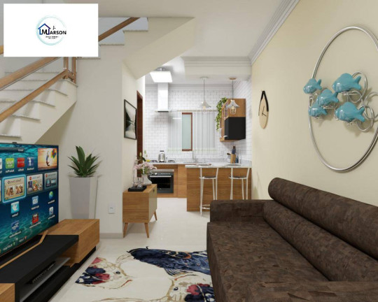 Imagem Sobrado com 2 Quartos à Venda, 81 m² em Massaguaçu - Caraguatatuba