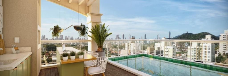 Imagem Apartamento com 2 Quartos à Venda, 54 m² em São Francisco De Assis - Camboriú