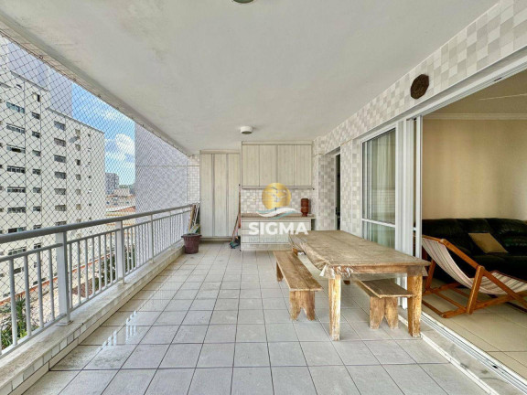 Imagem Apartamento com 3 Quartos à Venda, 130 m² em Jardim Astúrias - Guarujá