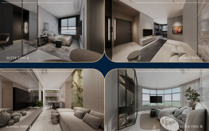 Imagem Apartamento com 4 Quartos à Venda, 130 m² em Jardim Dourado - Porto Belo