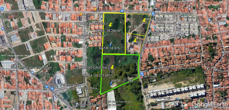 Terreno à Venda, 18.280 m² em Centro - Caucaia