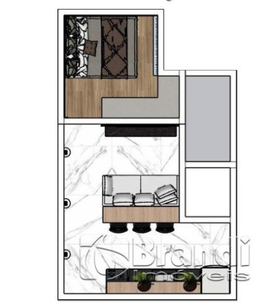 Imagem Apartamento com 1 Quarto à Venda, 24 m² em Jardim Independência - São Paulo