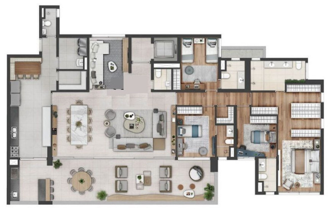 Imagem Apartamento com 4 Quartos à Venda, 280 m² em Perdizes - São Paulo